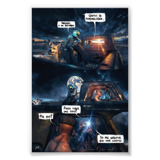 Passageiros フォトプリント (正面)