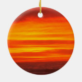 PassAgRilleサンセットのセラミックサークルオーナメント セラミックオーナメント (裏面)