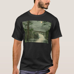 Passaicの滝、Paterson NJのヴィンテージ Tシャツ