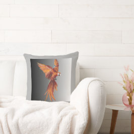 Pássaro Vermelho クッション