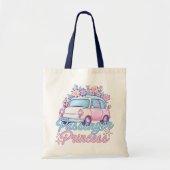 Passenger Princess Car Whimsical トートバッグ (正面)