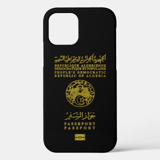 Passeport algérien  Case-Mate iPhoneケース (裏面)
