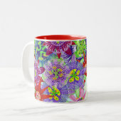 PASSIFLORAのブラジルの組合せ ツートーンマグカップ (正面左)