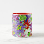 PASSIFLORAのブラジルの組合せ ツートーンマグカップ (中央)