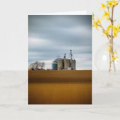 Passing through central Illinois on I-55 カード (黄色い花)