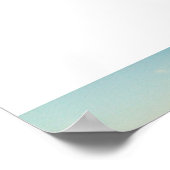 Passing Trees Canadaカラー写真 ポスター (角)