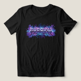 Passion Cyberpunk Typography – 迫力あるモダンなワード トライブレンドＴシャツ