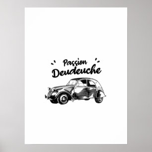 Passion deuche - 2CV ポスター