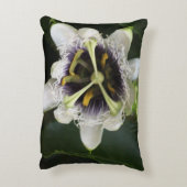 Passion Flower Closeup 2 アクセントクッション (裏面(縦))
