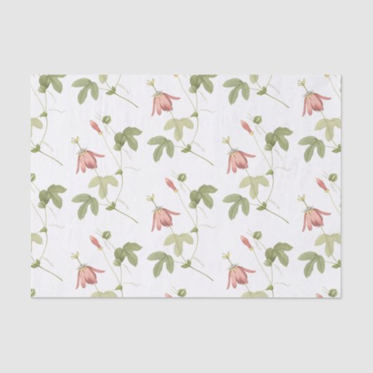 Passion Flower Pattern 薄葉紙 (正面)