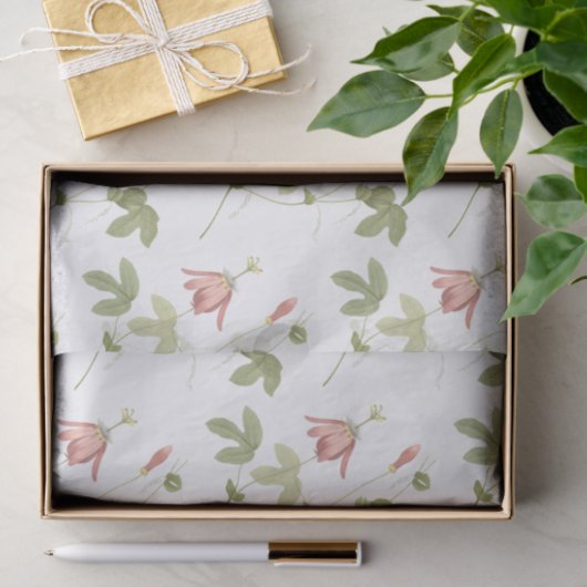 Passion Flower Pattern 薄葉紙 (ギフト)