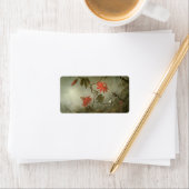 Passion Flowers and Hummingbirds by Martin J Heade ラベル (インサイチュ)