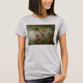Passion Flowers and Hummingbirds by Martin J Heade Tシャツ (正面)