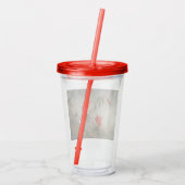 Passion Flowers with Hummingbirds Heade アクリルタンブラー (裏面)