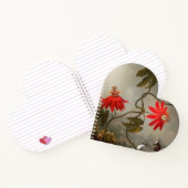 Passion Flowers with Hummingbirds Heade ノートブック (内部)