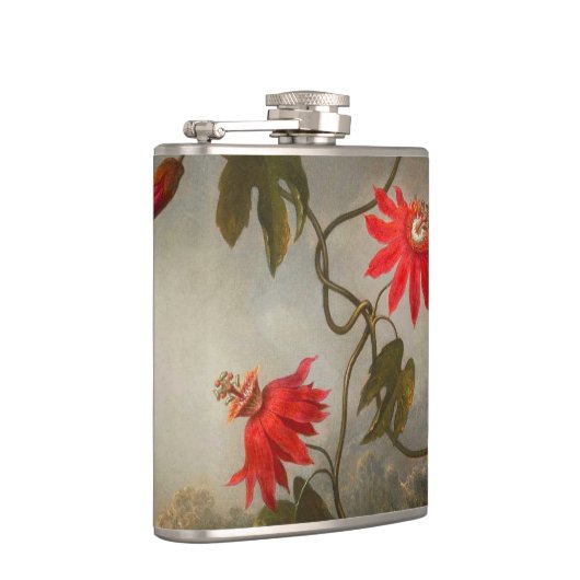 Passion Flowers with Hummingbirds Heade フラスク (右)