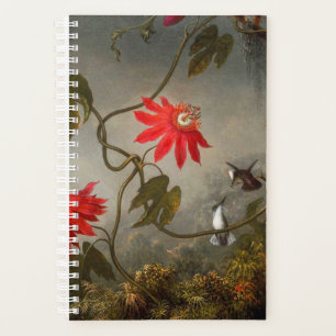 Passion Flowers with Hummingbirds Heade プランナー手帳