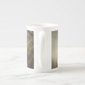 Passion Flowers with Hummingbirds Heade ボーンチャイナマグカップ (裏面)