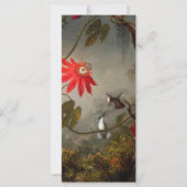 Passion Flowers with Hummingbirds Heade Card (正面)