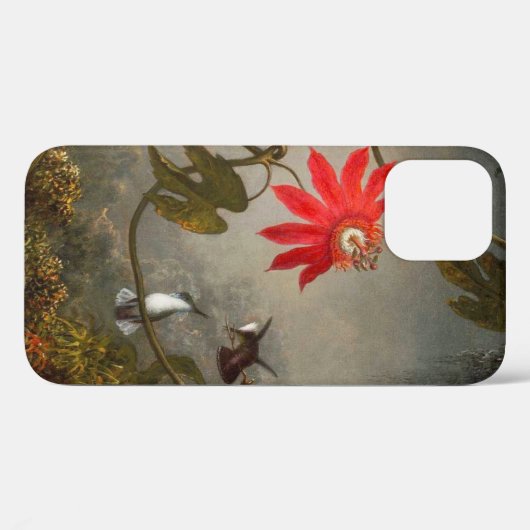 Passion Flowers with Hummingbirds Heade Case-Mate iPhoneケース (裏面 (横))