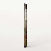 Passion Flowers with Hummingbirds Heade iPhoneケース (左側)