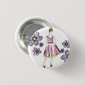 Passion for fashion 缶バッジ (正面&裏面)