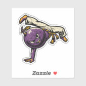 Passion Fruit Capoeira — Vintage Retro Brazilian F シール (シート)