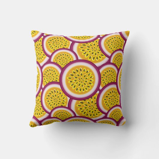Passion fruit slices クッション (裏面)