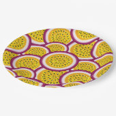 Passion fruit slices ペーパープレート (アングル)