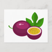 Passion fruit slices ポストカード (正面)