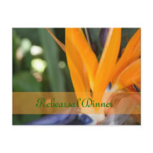 Passion in Paradiseリハーサルディナーポストカード