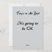 Passion of Christ Notecard シーズンカード (裏面)