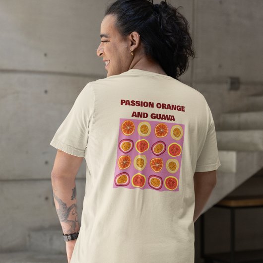 Passion Orange Guava Hawaiian Tropical Fruit  Tシャツ