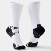 Passion over Pain Crew Socks ソックス (傾斜あり)