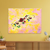 Passion Pieces Canvas Print キャンバスプリント (インサイチュ (リビング))