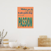 Passion Posterで行う ポスター (キッチン)