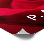 Passion Red Roseポスター ポスター (角)