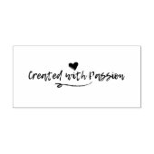 Passion Small Business手作りノートで作成 ラバースタンプ (インプリント)