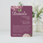 PASSION | Wedding Detail Invite 招待状 (スタンド正面)