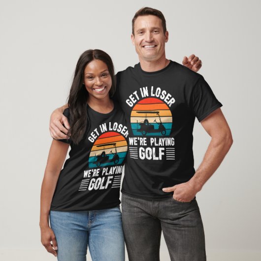 Passionate Golf Cart Driver Golfer Golf Player Go Tシャツ (ユニセックス)