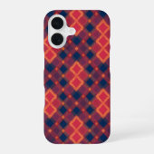 Passionate Tartan Plaid Phone Case iPhone 16ケース (裏面)