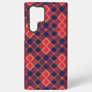 Passionate Tartan Plaid Phone Case Samsung Galaxy S22 Ultraケース