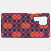 Passionate Tartan Plaid Phone Case Samsung Galaxyケース (裏面横)