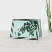 Passionflower Vine Card カード (正面)