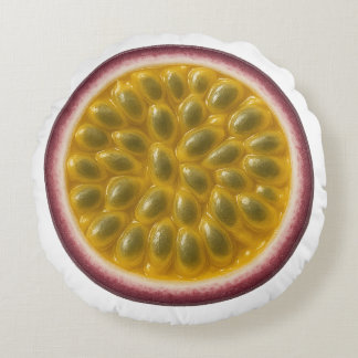 Passionfruit Round Pillow - Fresh and Fruity ラウンドクッション