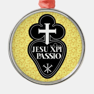 Passionistsの記号のクリスマスツリーのオーナメント メタルオーナメント