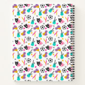 Passions in Motion: A Celebration of Creativity  ノートブック (裏面)