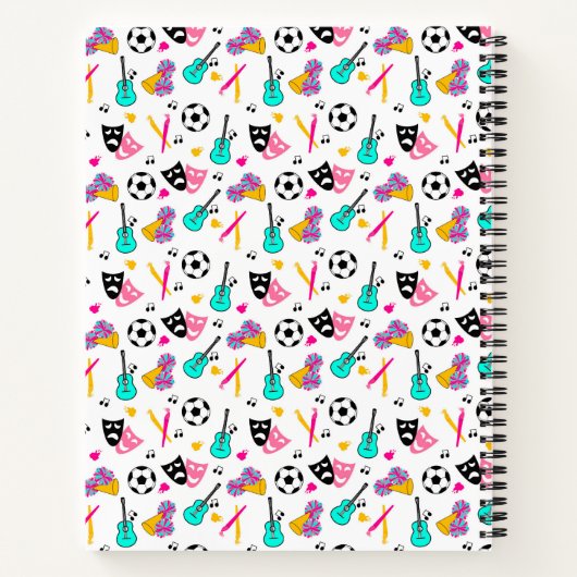 Passions in Motion: A Celebration of Creativity  ノートブック (裏面)