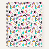 Passions in Motion: A Celebration of Creativity  ノートブック (正面)