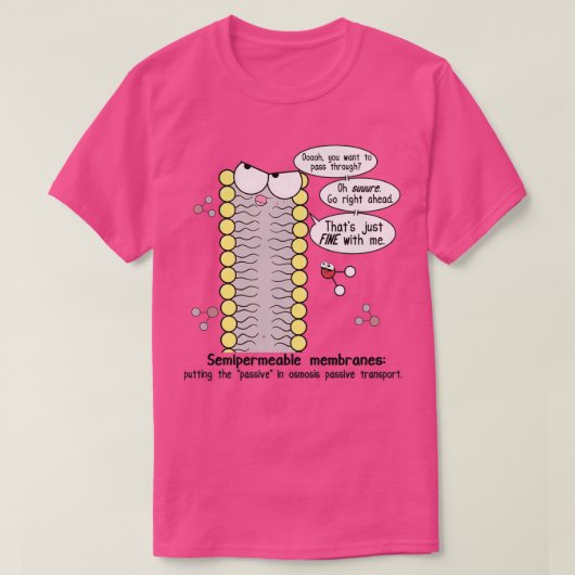 Passive Aggressive Cell Membrane  Tシャツ (デザイン正面)